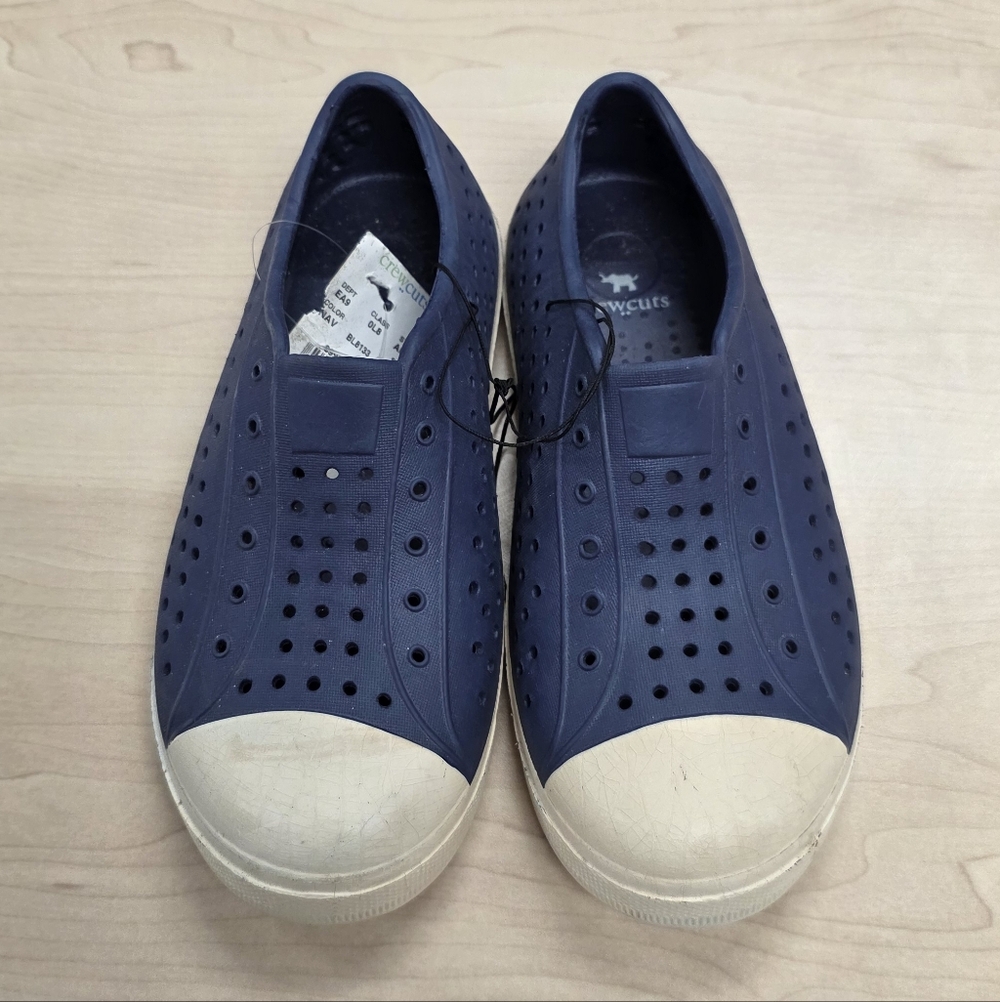Crewcuts Navy and White Kids Shoes